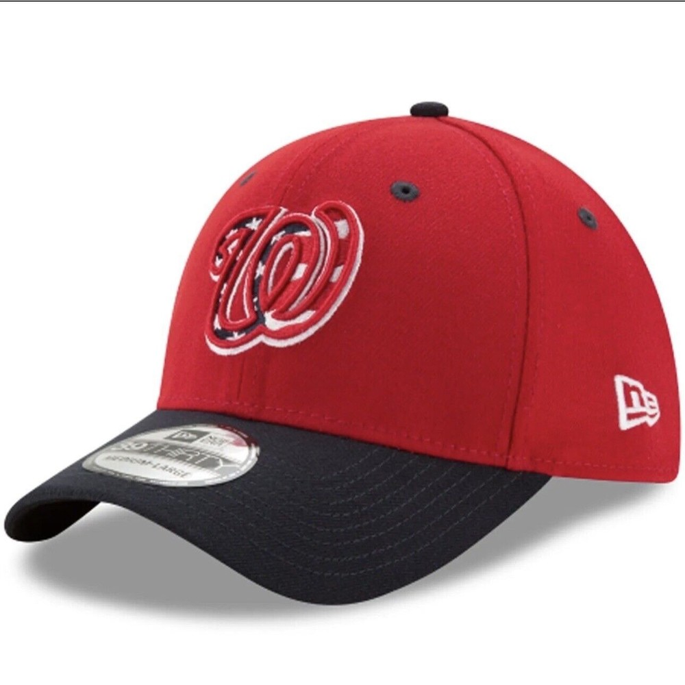 Washington Nationals New Era Team Classic 39THIRTY Hat USA Size M/L BRAND NEW